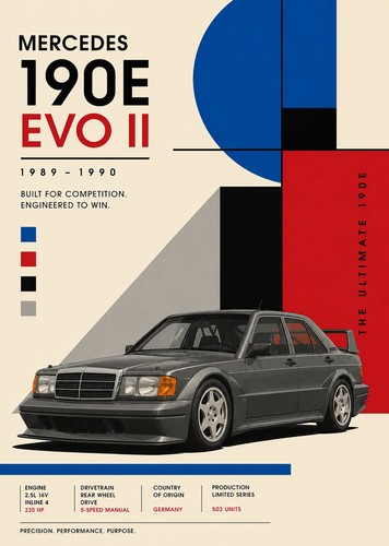 Mercedes 190 evo - mercedes,