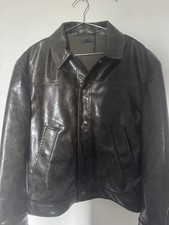 Zara Men's Leather Jacket