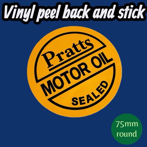 Pratts motor oil vintage - motor,