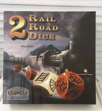 Railroad Dice 2 Game English + German Version Wassertal 2005 Kappe Rail VGC 