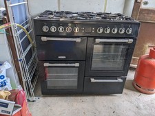 Leisure Cookmaster CK100G232 100cm 7 Burners 67L - Gas Cooker - Black