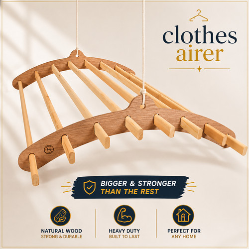 Lath ceiling clothes airer - 8,