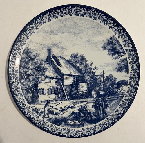 Delft blue wall - blue,