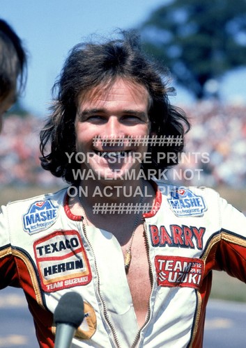 Barry sheene 1973 photo print - barry,