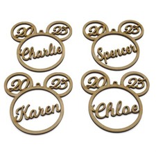 Personalized Mickey Mouse Head