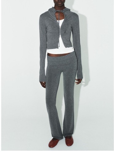 Zara grey high waist - high, tracksuit