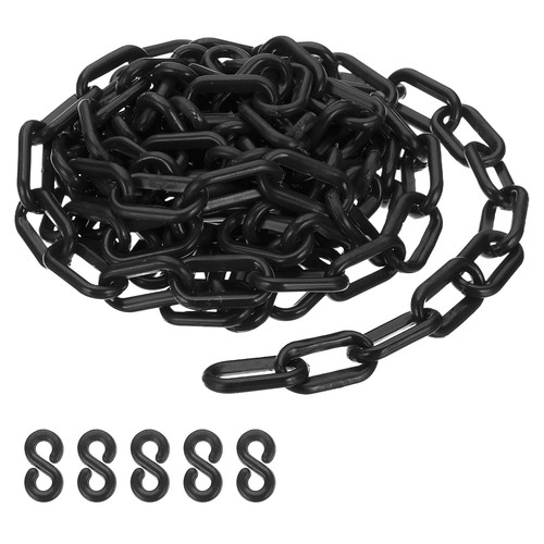Black plastic chain ft - black,