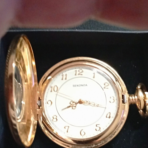 Sekonda quartz half hunter - sekonda,
