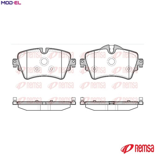 Brake pad set disc - pad,
