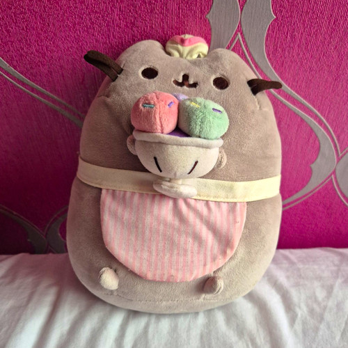 Pusheen grey cat - cat, soft