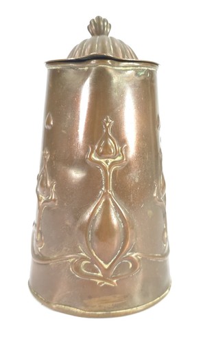 Arts crafts nouveau copper - &,