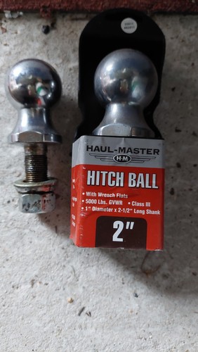 Towing hitch chrome balls - towing,