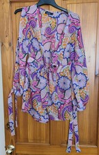 Ladies Floral Beach Cover-up