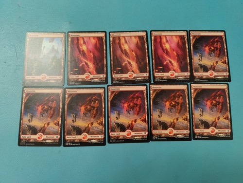 10x full art mountain - art,