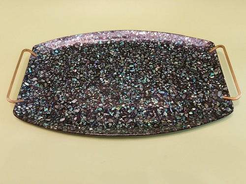 Vintage crushed abalone paua - vintage, /