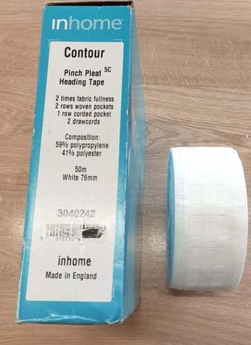 Pinch pleat curtain header - pleat,