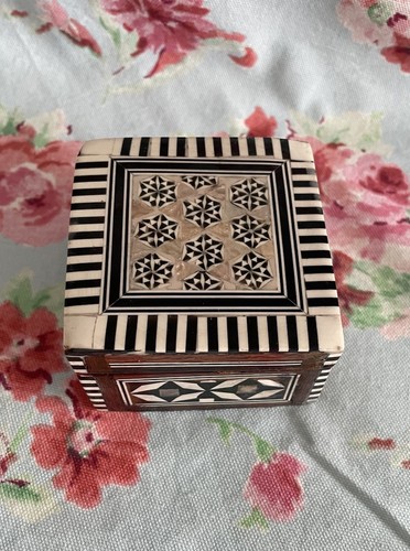 Vintage box inlaid mother - inlaid, of