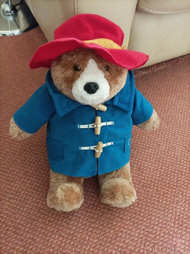 Paddington bear plush - bear, soft