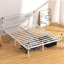 NEW Strong Single Double Bed 3ft 4ft 4ft6 Metal Bed Frame Bedroom Furniture