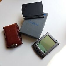 Palm V palmpilot with authentic Ondata designer leather case 2 styluses no cords