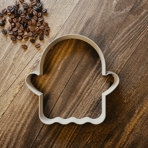 Cute ghost cookie cutter - cookie,