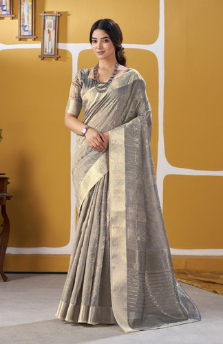 Indian linen cotton silk - linen,