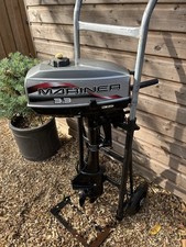 Mariner 3.3hp 2-Stroke Outboard Motor – Runs Well – Ideal for Dinghy/Tender
