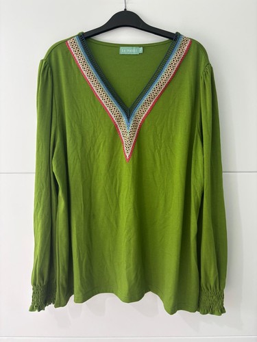 Green marey top ladies - green,