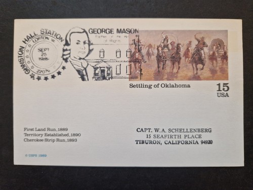 Usa 1989 15c settling - 1989,