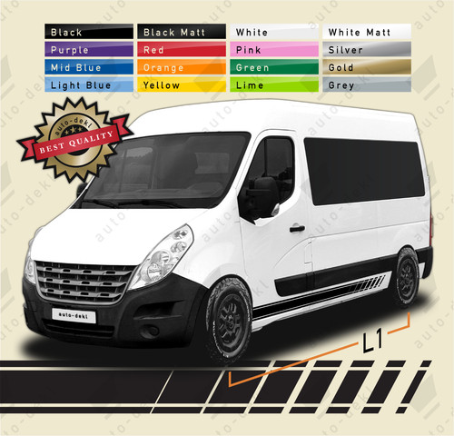 Side stripes stickers for - side,