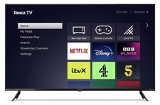 Polaroid Small TV Smart 720p Roku 24" LED HD Ready Freeview Play Dolby Audio