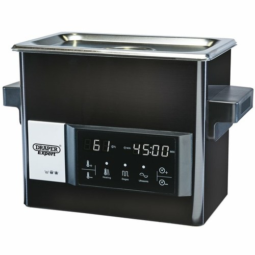 Draper ultrasonic cleaner 200w - draper,