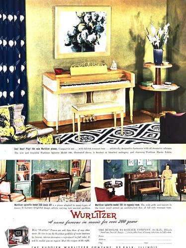 1941 wurlitzer piano original - 1941,