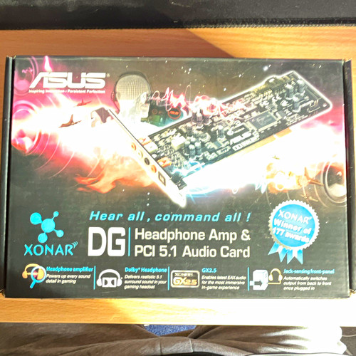 Asus xonar pci 1 internal - dg, 5.1