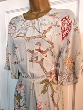 GP & J Baker H&M Dress UK:14 / 16  Floral Bird Print