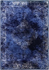 Traditional Rug Classic Timeless Oriental Design Faded Distressed Aged Low Pile