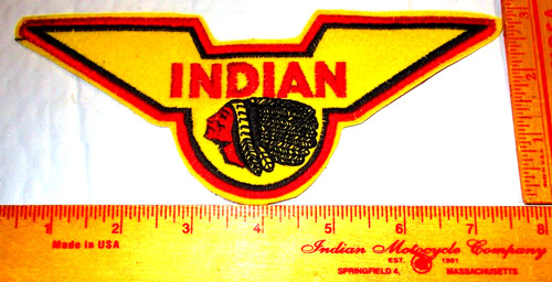 Indian motorcycle patch - indian,