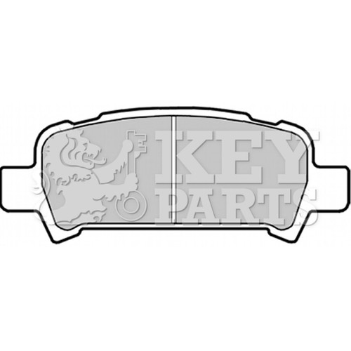 Brake pads set - set, subaru