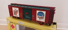 G or Gauge 1 45mm NEAR MINT Aristocraft Xmas Christmas Steel Reefer 'Reindeer'