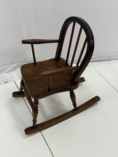 Child's Toddlers Fun Small Little Rocking Chair For Kids