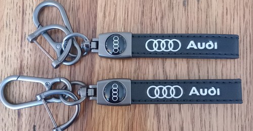 Audi genuine leather keyring - 2,