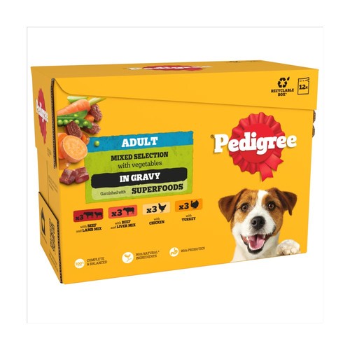 Pedigree adult wet dog food - adult,