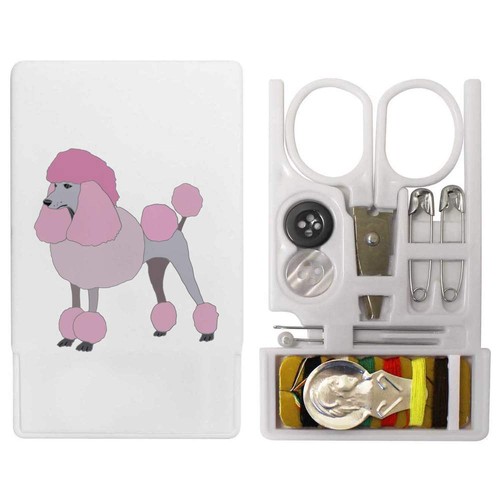 Pink poodle mini travel - 'pink,