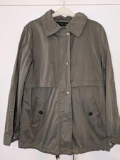 ZARA Khaki Green Utility Parka
