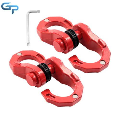 Split shackles red d ring - 3/4",