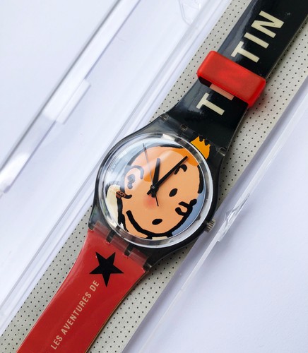 Tintin swatch watch 75th - swatch,