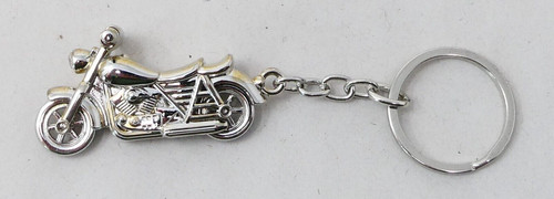 Classic motorbike keyring with - classic,