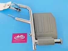 Aidapt Shower / Commode Chair Chrome Left Side Footrest / Leg Rest - Parts