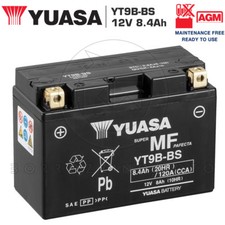 YUASA BATTERY PRECHARGED 12V