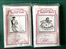 2 x Vintage Period Designs Blackwork Cross Stitch Kit - both 10"x10" Broomfield